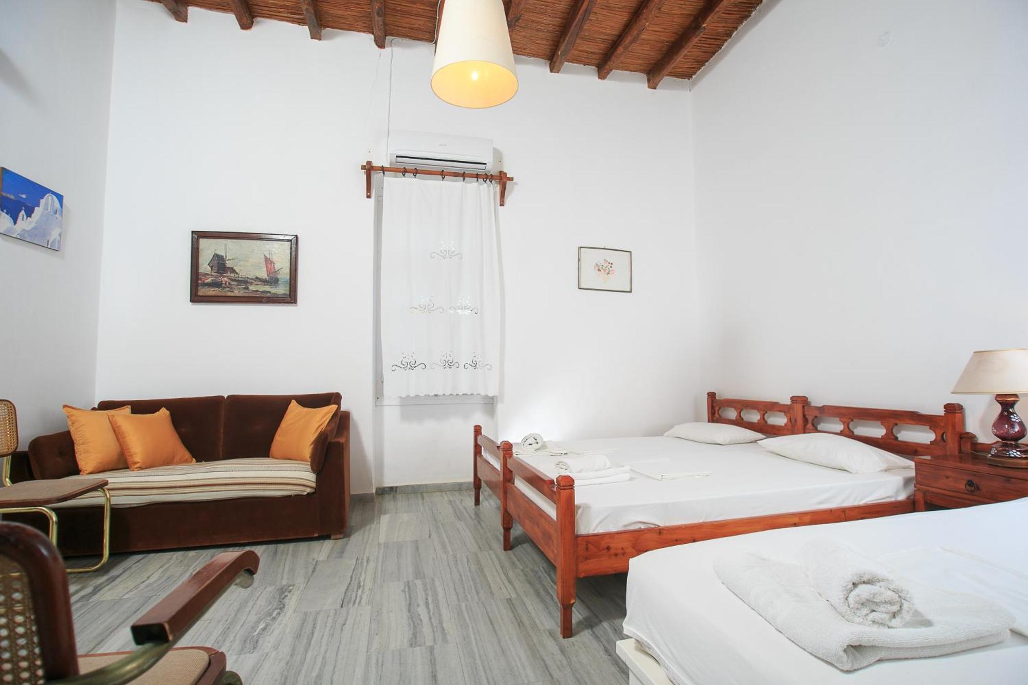 Paros Rita Studios Piso Livadi Cameră foto