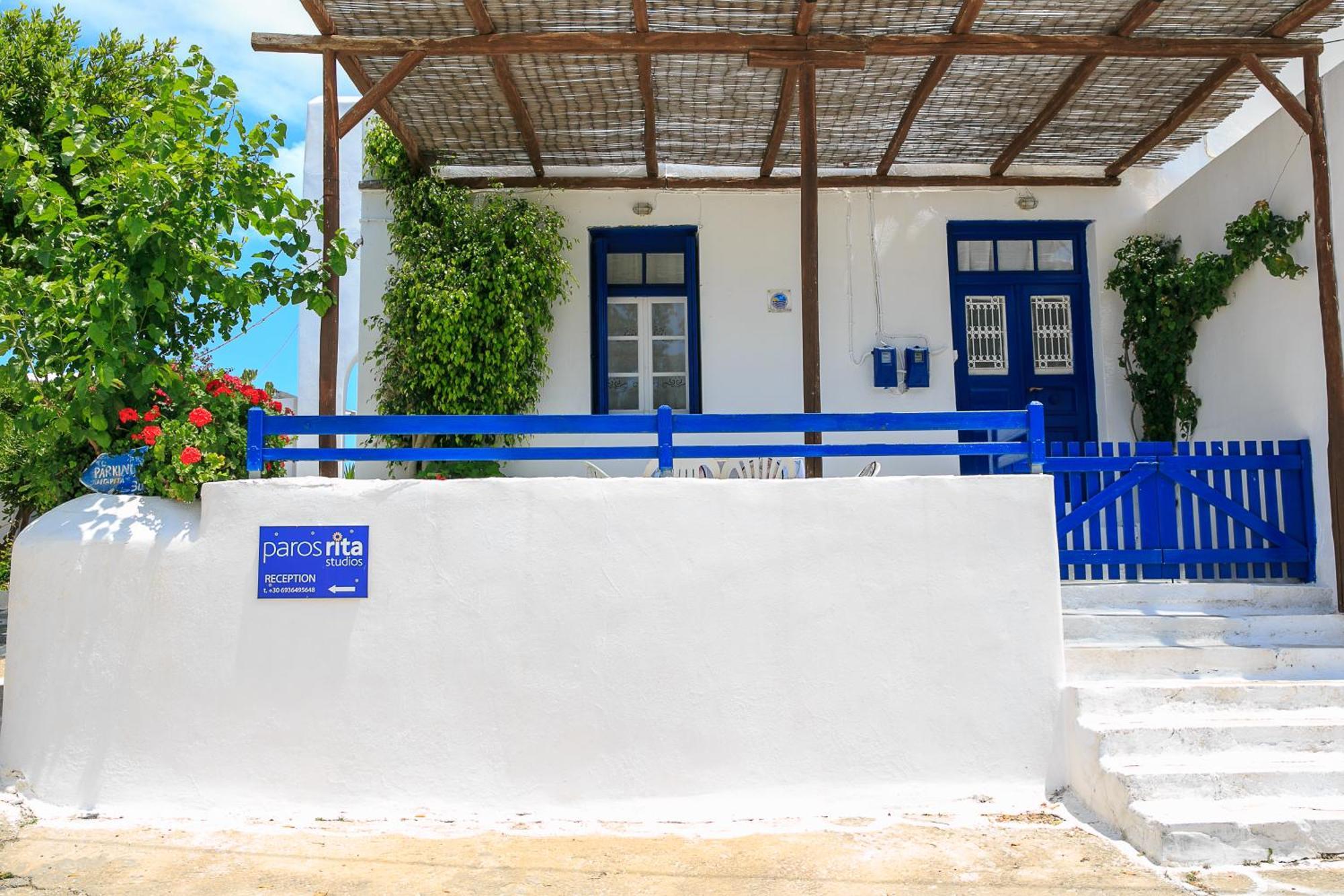 Paros Rita Studios Piso Livadi Cameră foto